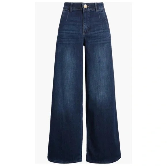 Wit & Wisdom ‘Ab’Solution Whitney Wide Leg Jeans - sz 4 - Picture 3 of 7